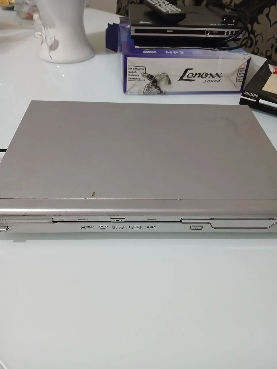 Dvd player. São 4unidades 2 Philips,1 lenox,1hypson - Foto 4