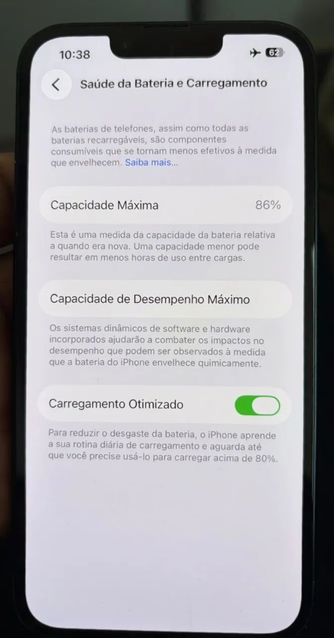 iPhone 14 128GB Preto | Tela Impecável | Bateria 86% | Com Caixa - Foto 2