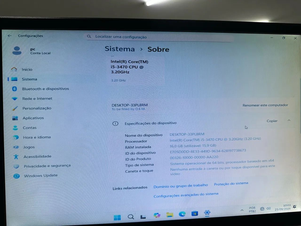 Vendo Computador Intel i5 16 RAM - Foto 2
