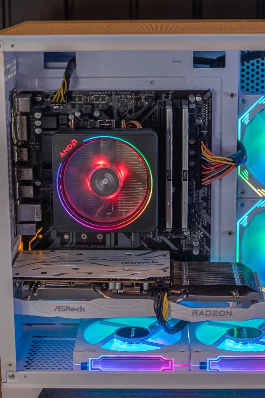 Ryzen 5 5600g, 16gb, Gigabyte B450, RX 6600 - Foto 4