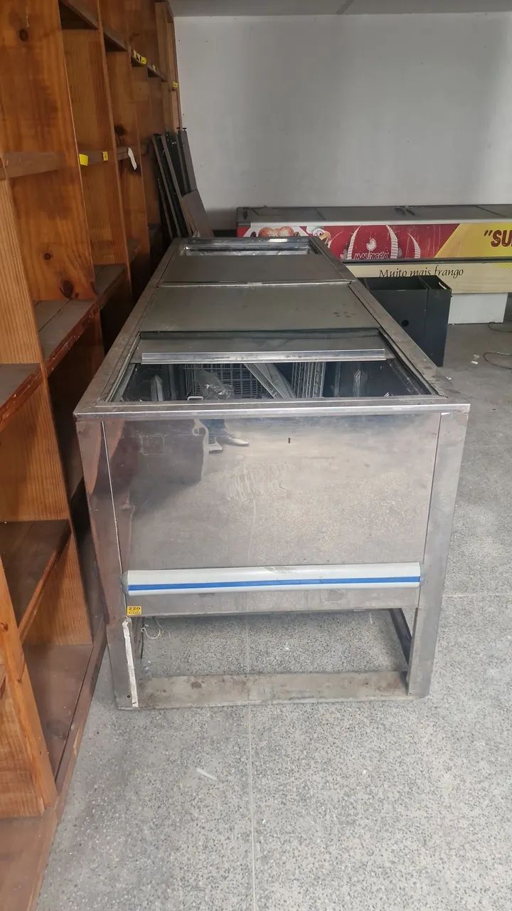 Balcão Horizontal Refrigerado Inox Alasca  - Foto 2