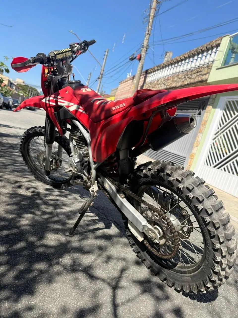 CRF 250F COM VÁRIOS ACESSÓRIOS  aceito troca  - Foto 3
