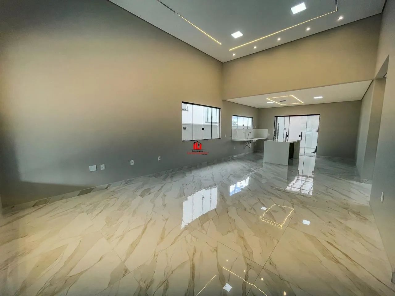 Quinta das Marinas, Casa térrea com 3 suites, Ambientes integrados, 180m² Edificado - Foto 2