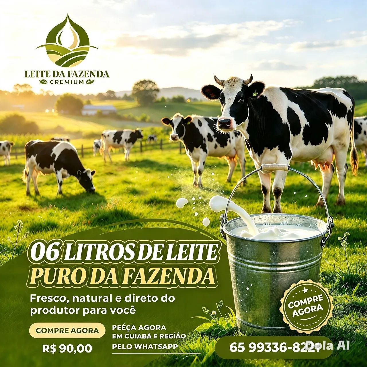 LEITE DIRETO DA VACA ?