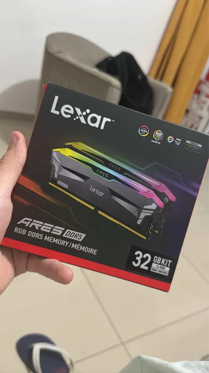 Memória ram Lexar Ares 32gb 