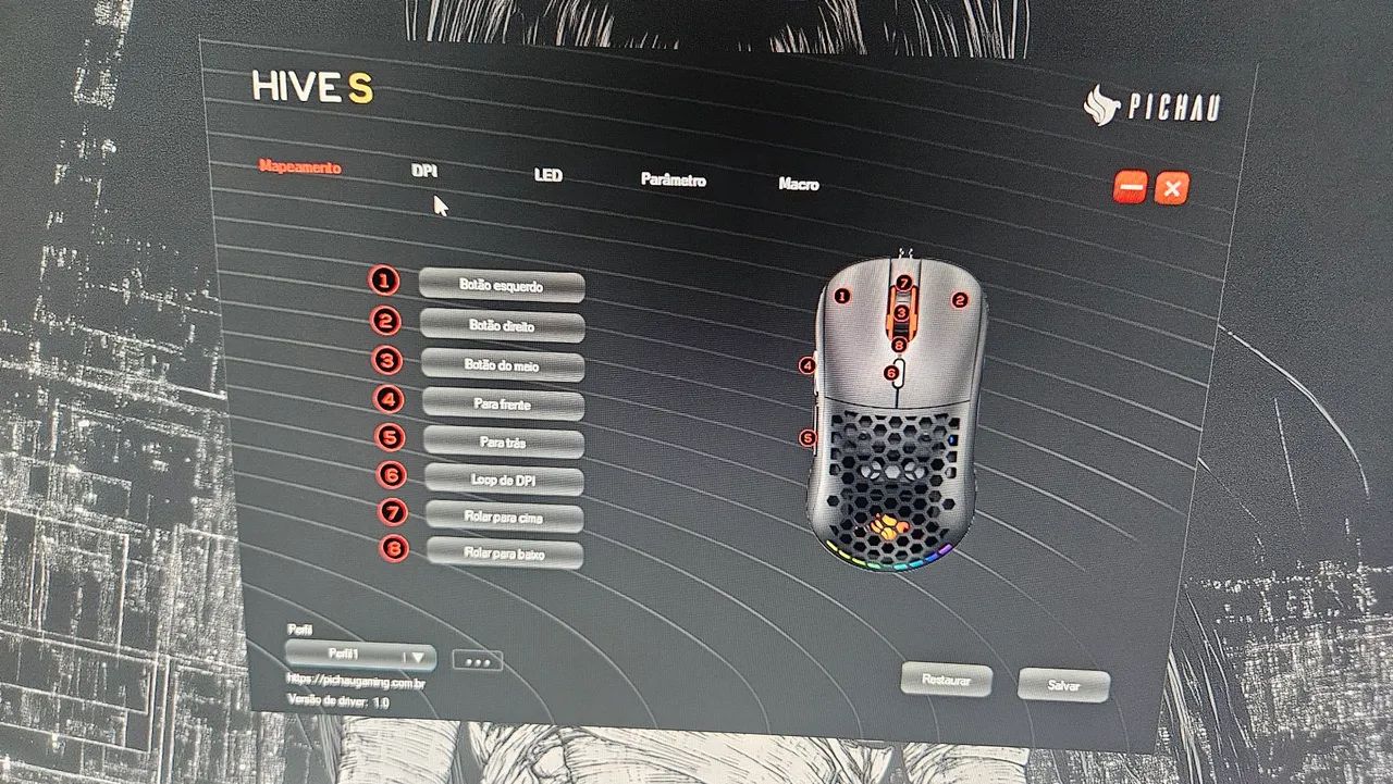 MOUSE GAMER PICHAU HIVE S - Foto 4