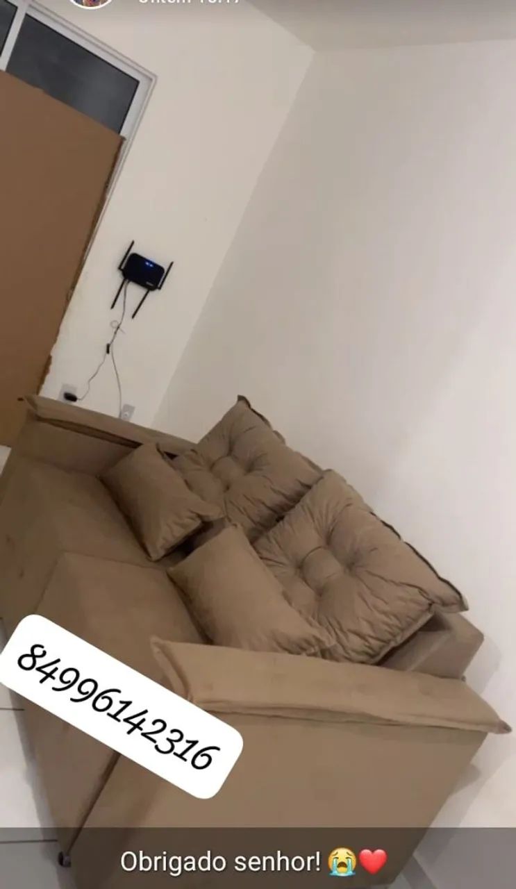 Sofá Retrátil de 1.70 de comprimento  - Foto 3