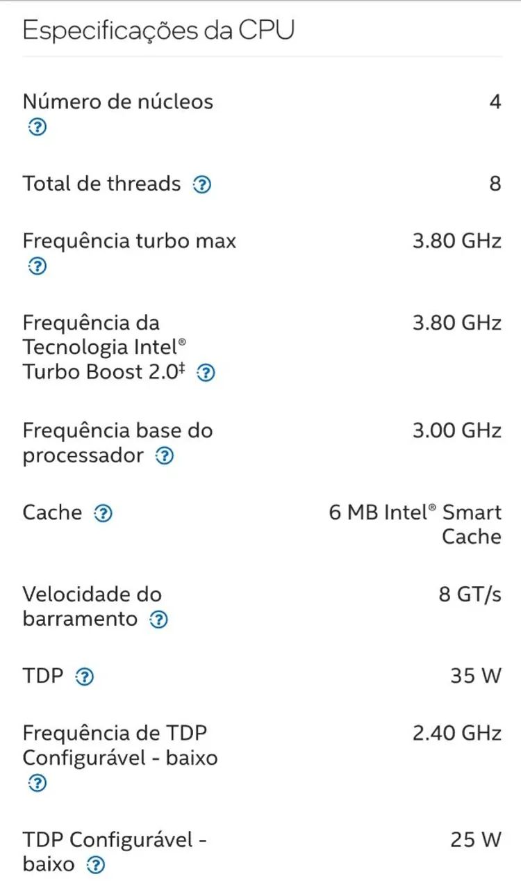 Processador Intel Core i3 10100t  - Foto 3