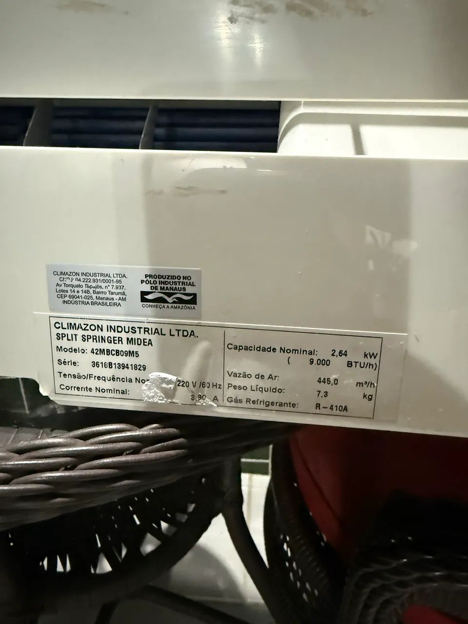 Evaporadora Midea Springer 9000btus - Foto 2