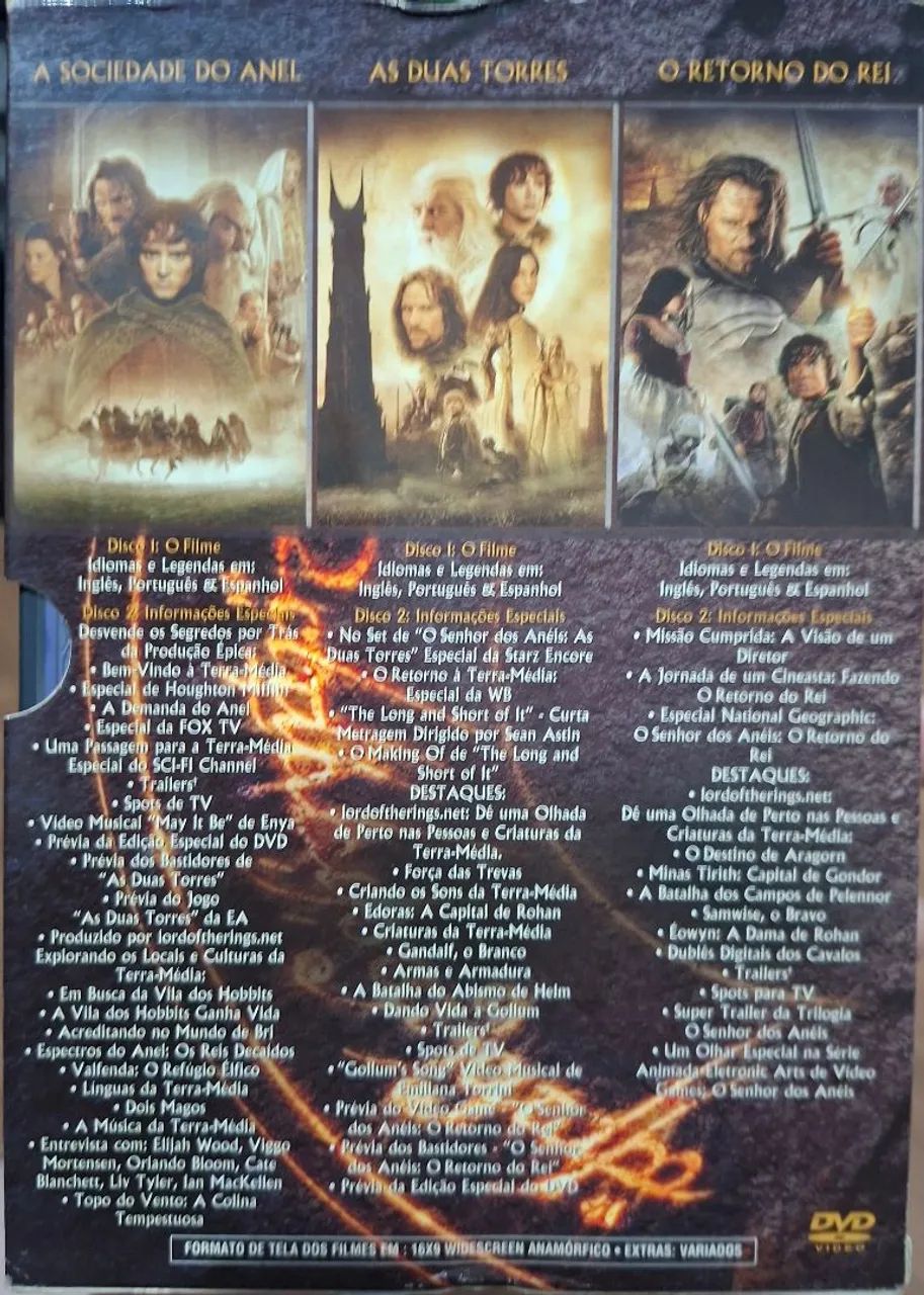 Trilogia O Senhor dos Aneis  - Foto 2