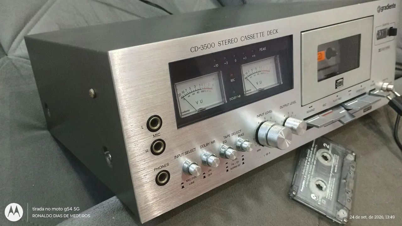 Tape Deack gradiente cd3500 ( único dono) - Foto 5