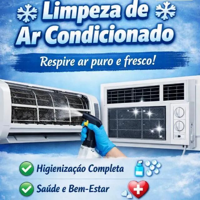 Limpeza de ar condicionado 