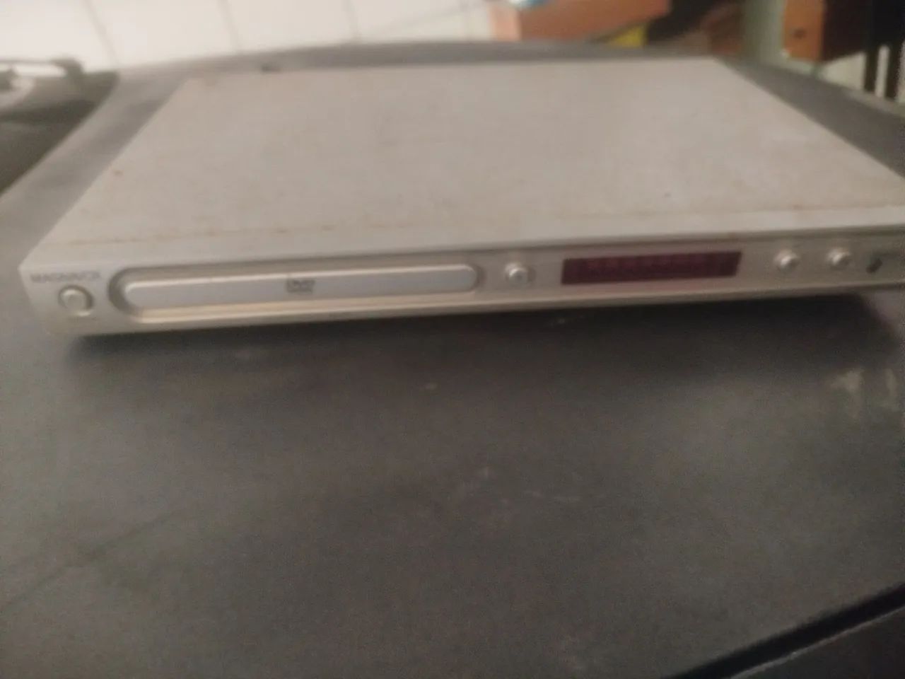 Dvd funcionando a