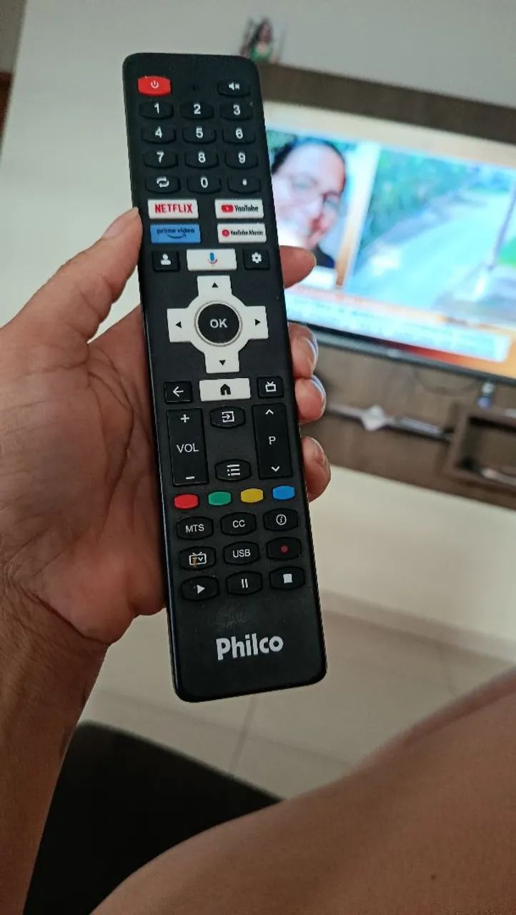 Vendo TV 58 polegadas semi nova tem nota fiscal 9 meses de uso 2000 mil mais informaçõe pv - Foto 2