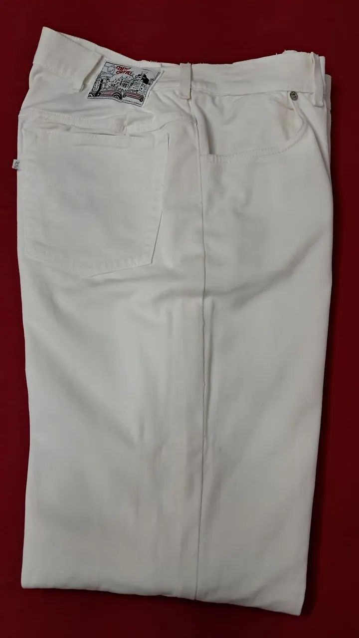 Calça Branca Masculina 46 com elastano! Zaia's