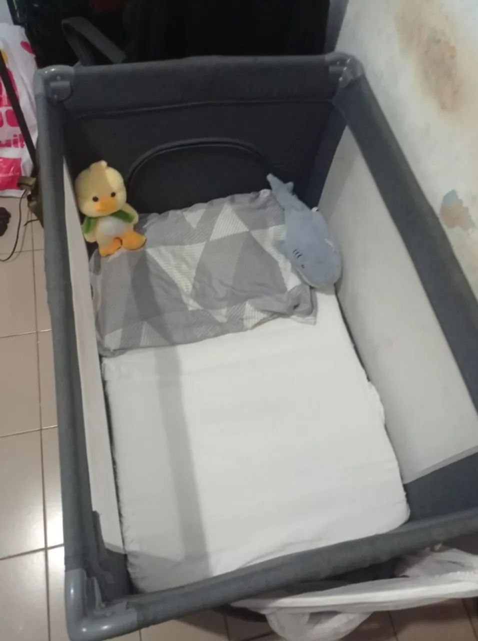 VENDO CARRINHO DE BEBÊ + BERÇO PORTÁTIL  - Foto 3