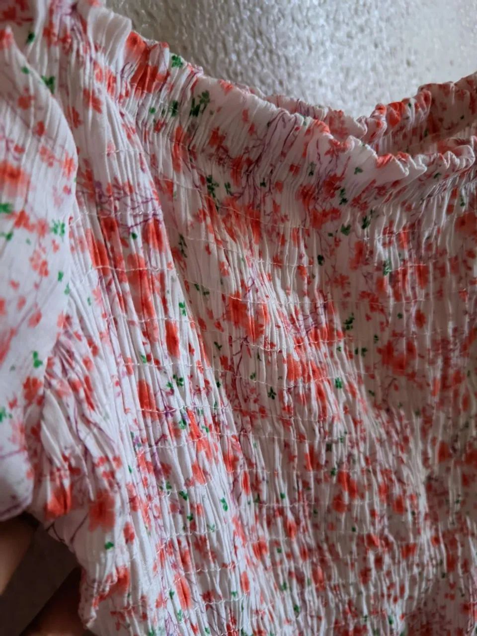 Vestido romântico floral M - Foto 4