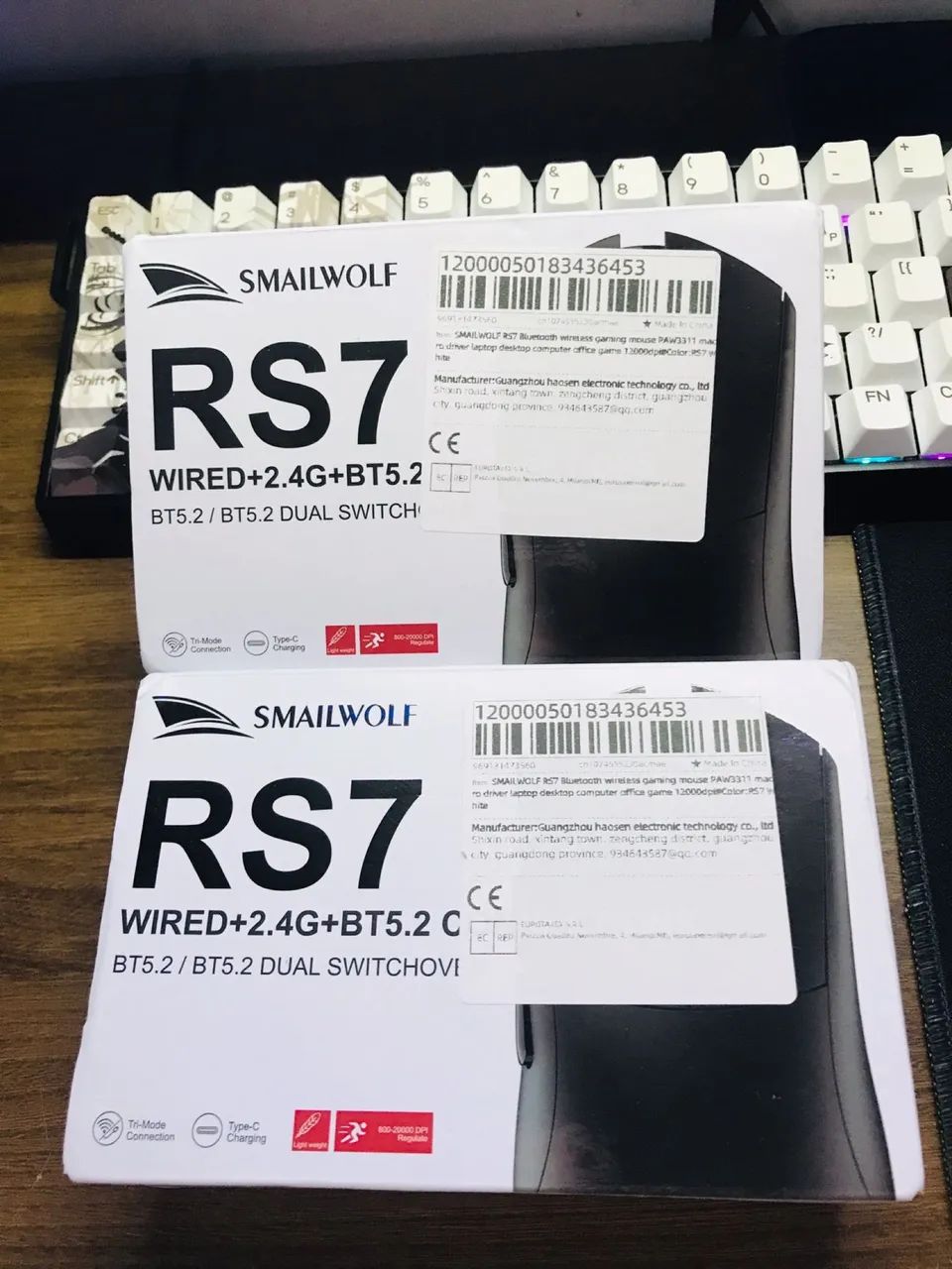 Mouse Smailwolf RS7 2.4ghz - Foto 4