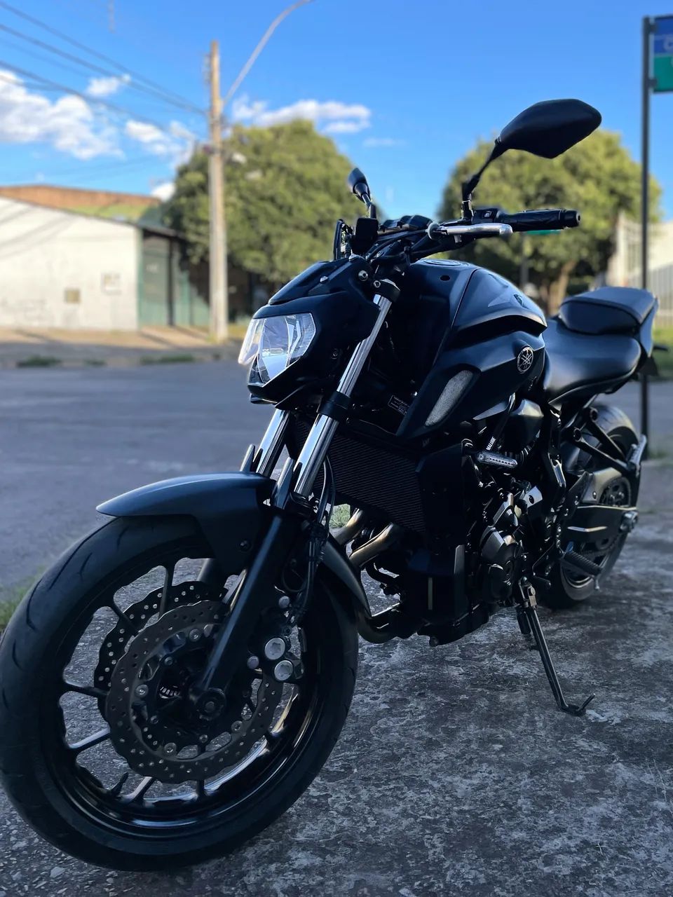 Yamaha MT-07 2024 Impecável - 6.653 KM - Estado de Zero - Foto 7