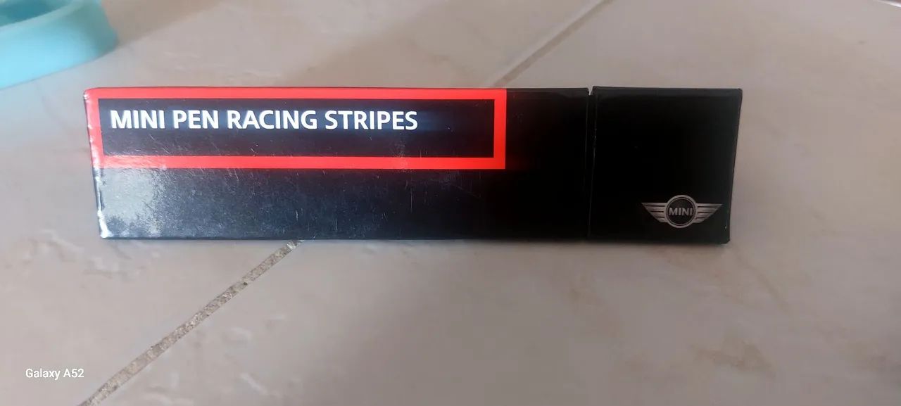  *88 Penna a sfera MINI Racing Stripes BLACK/WHITE -ORIGINALE- MINI