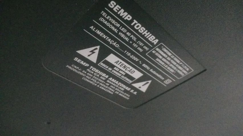 Tv 40 polegadas Semp Tosshiba  - Foto 5