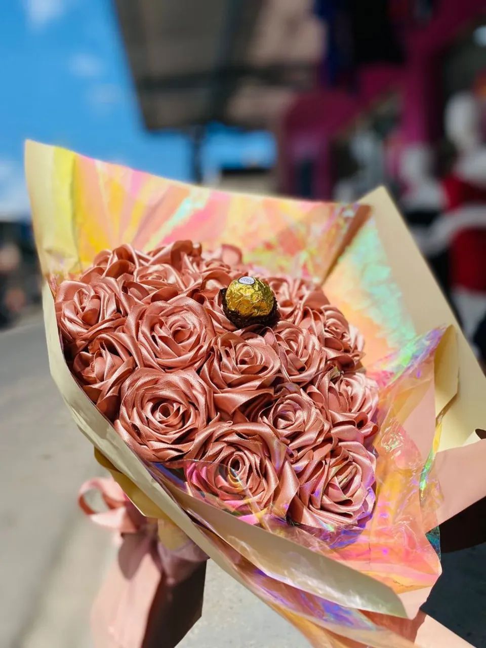 Buquê de Cetim - Rosas Eternas - Foto 2