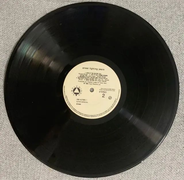 LP Vinil Original Simple Minds - Street Fighting Years - Foto 3