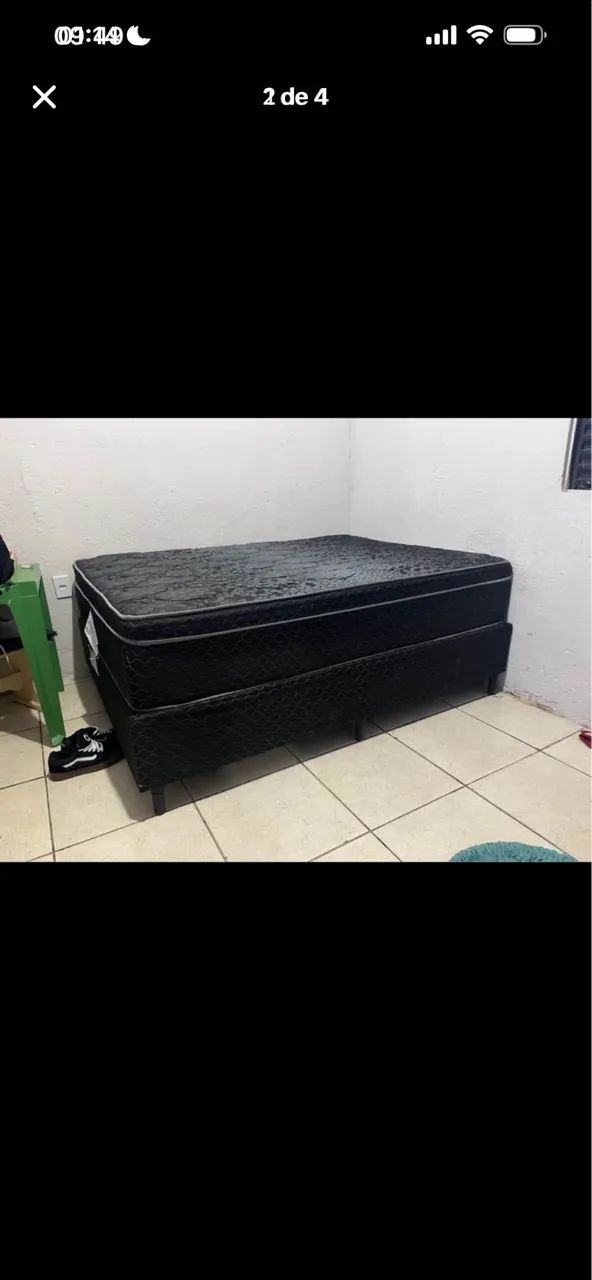 Cama seminova 