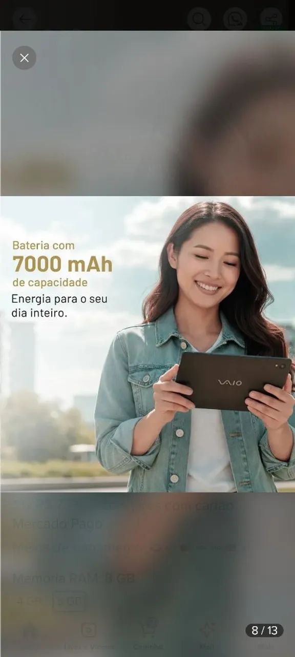Tablet VAIO TL10 8GB 128GB Octa-Core - Foto 3