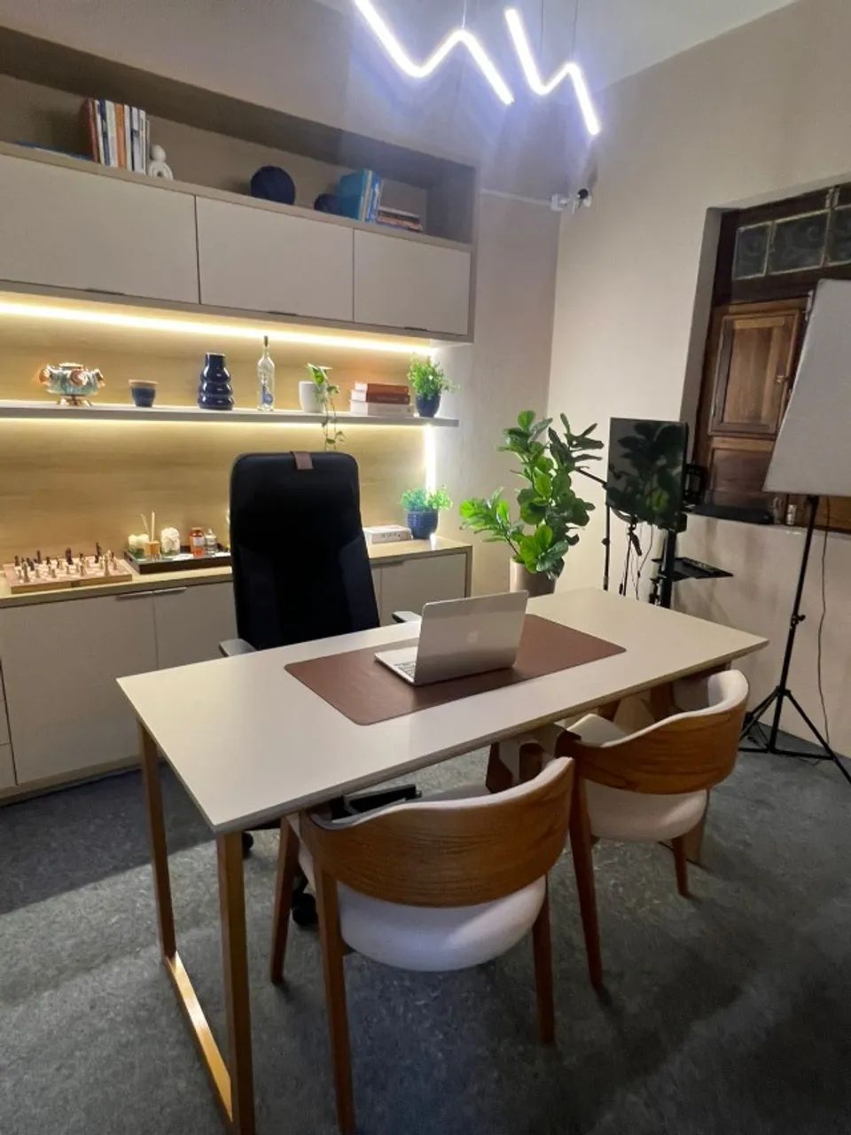 Sala de Escritório Completa (Armário + Mesa) - Foto 2
