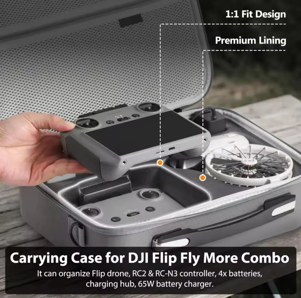 Case bolsa drone dji flip - Foto 3
