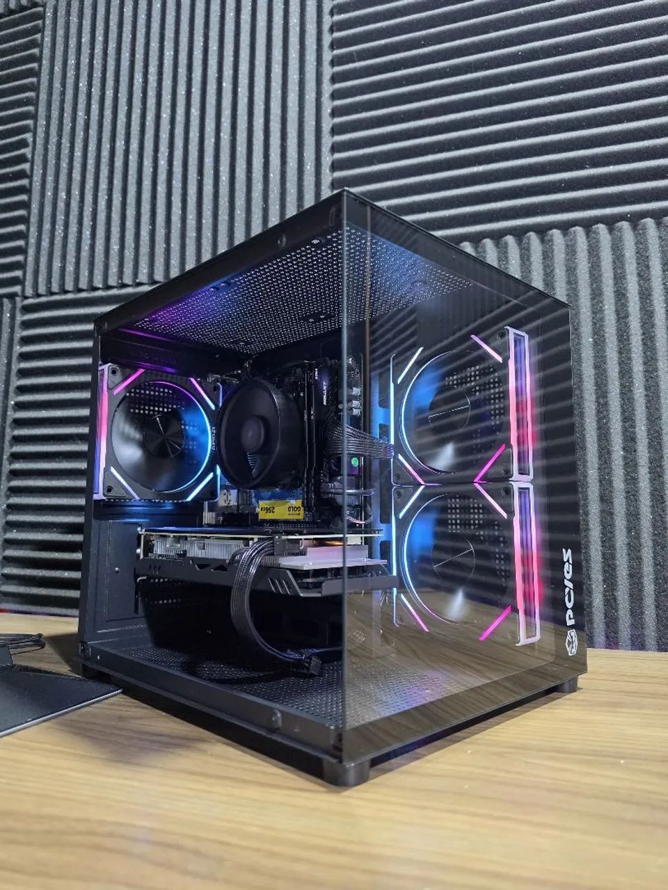 PC Gamer Ryzen 5 5500 + RTX 2060 6GB + 16GB RAM + NVMe 256GB