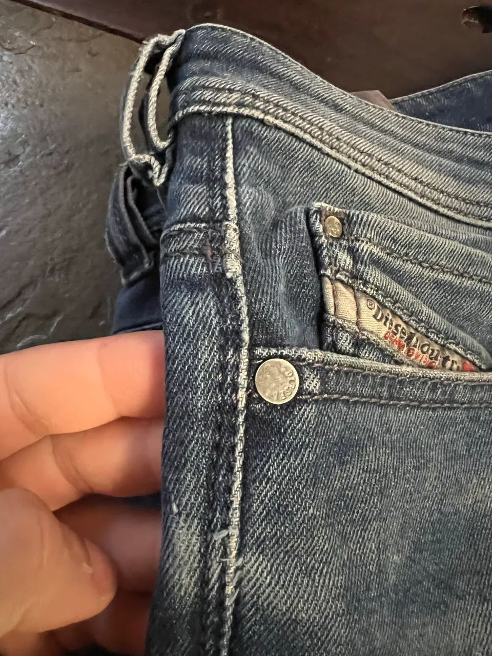 Calça Jeans Diesel 42/44 ORIGINAL - Foto 3