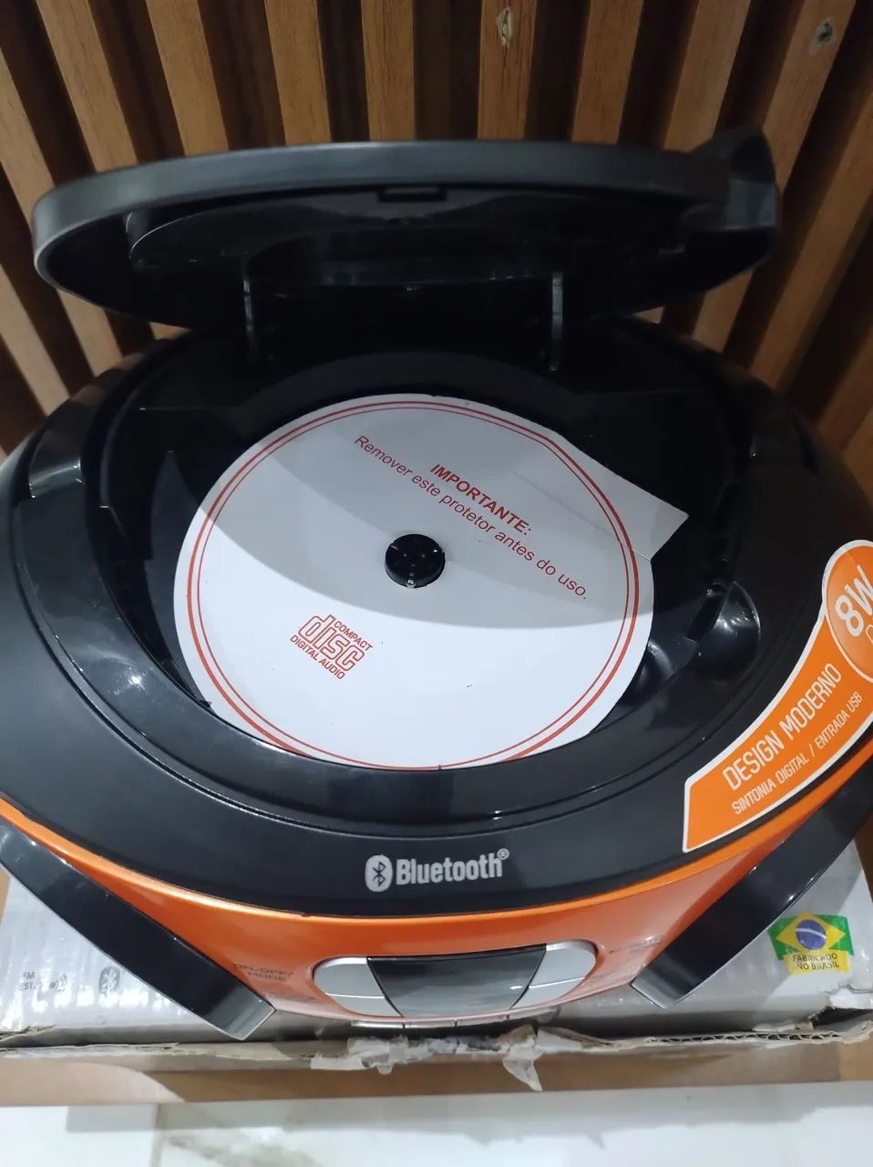 Rádio FM com CD e Bluetooth  - Foto 3