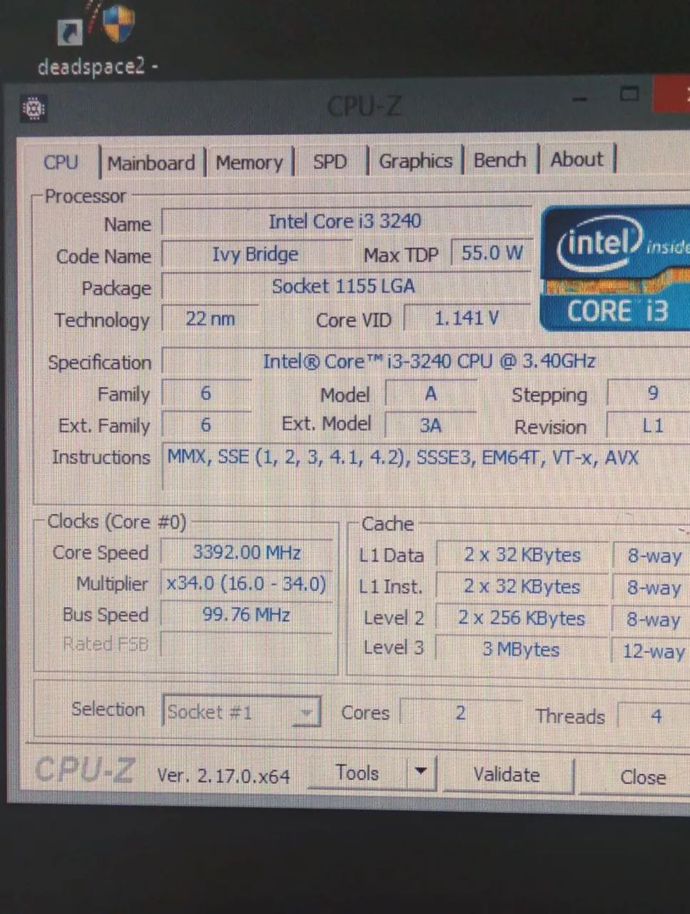 Kit i3 3240  placa mãe monitor e fonte básica - Foto 6