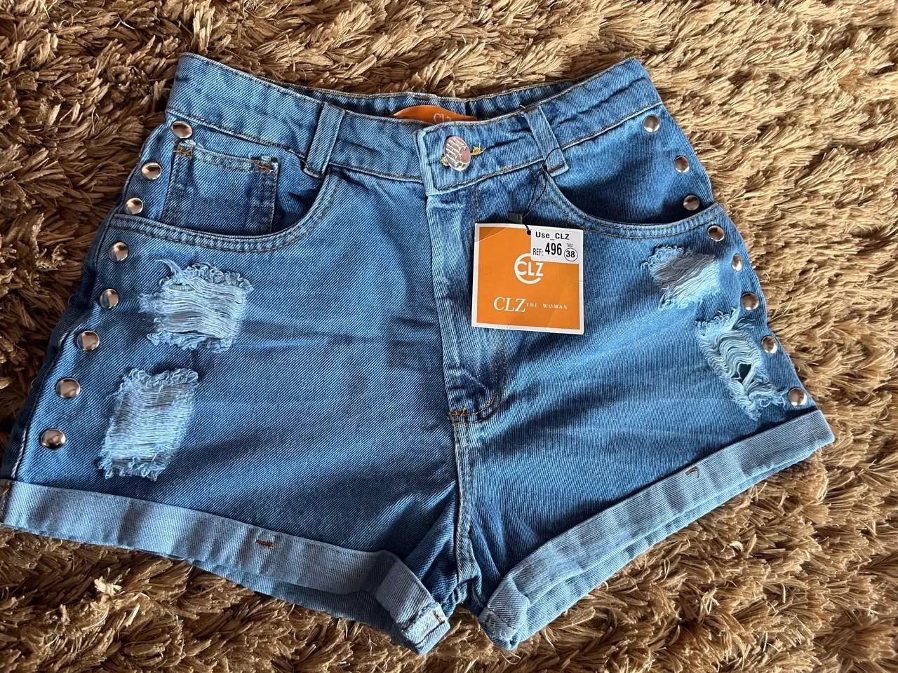 Bermudas jeans novas  - Foto 3