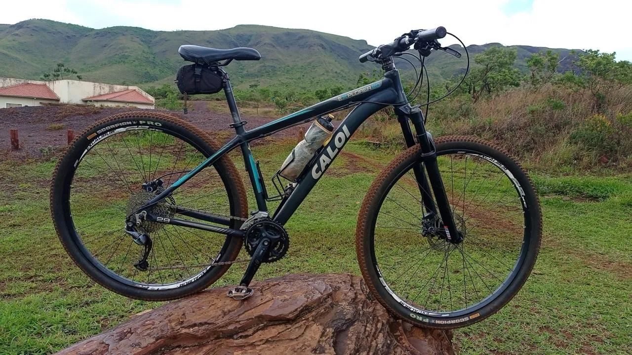 Caloi Explorer 29 suspensão a Ar 27v