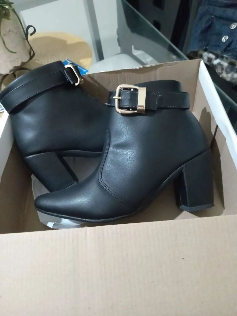 Bota preta tam.36 