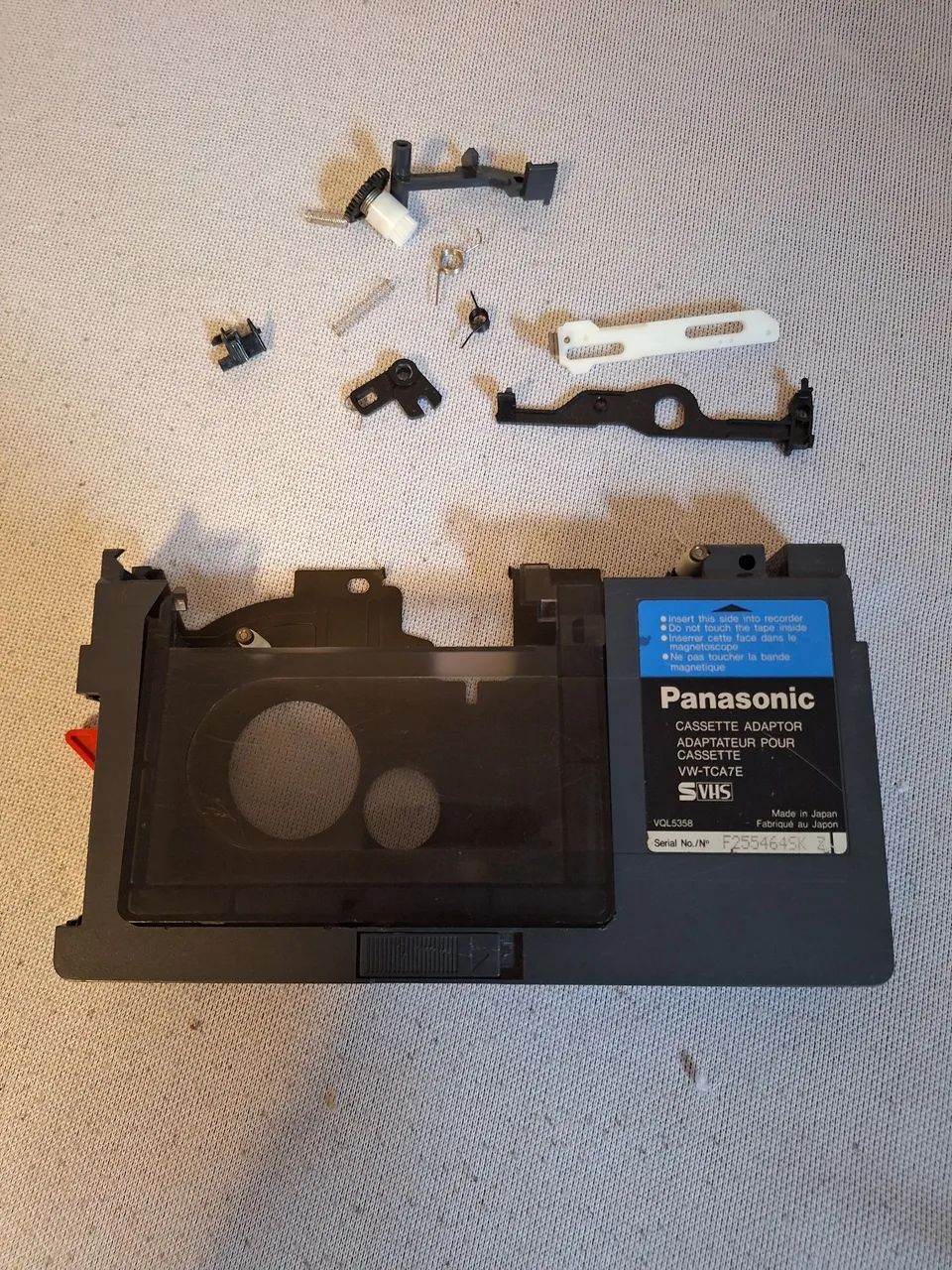 Fita VHS adaptadora para  VHS-C - Foto 2