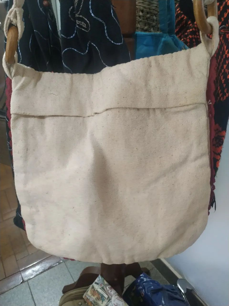 Bolsa Artesanal estilo étnico / Boho  - Foto 2