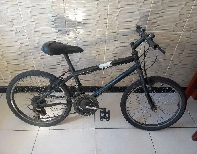 Bicicleta com marcha