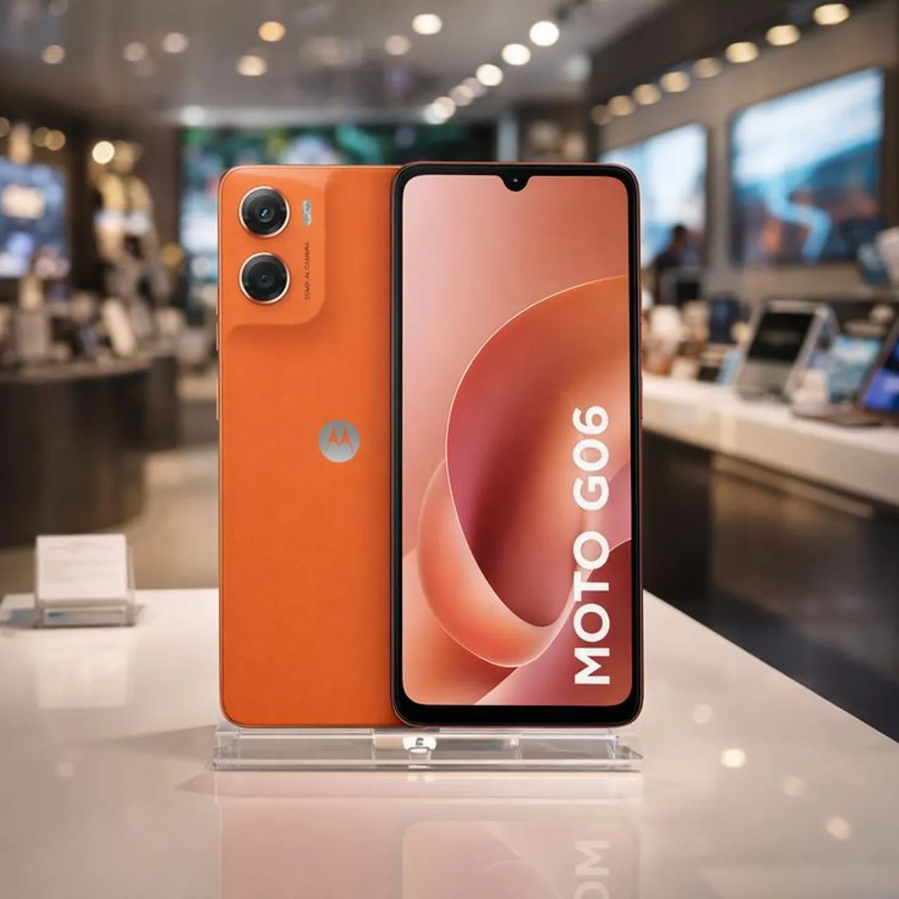 Moto G 06 Laranja Na Caixa - Foto 4