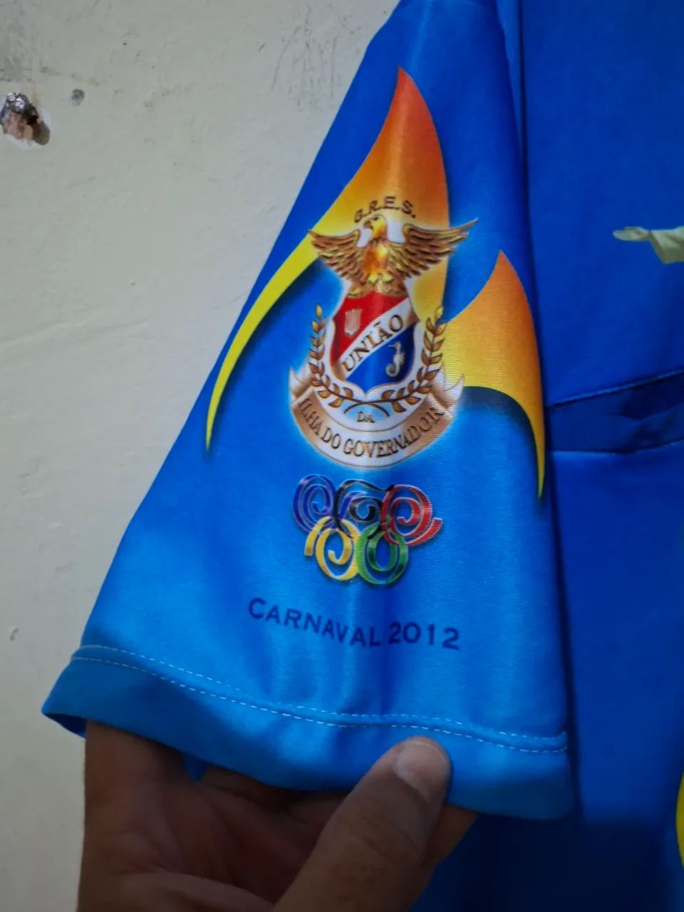 Camisa Carnaval 2012 união da ilha do governador  - Foto 2