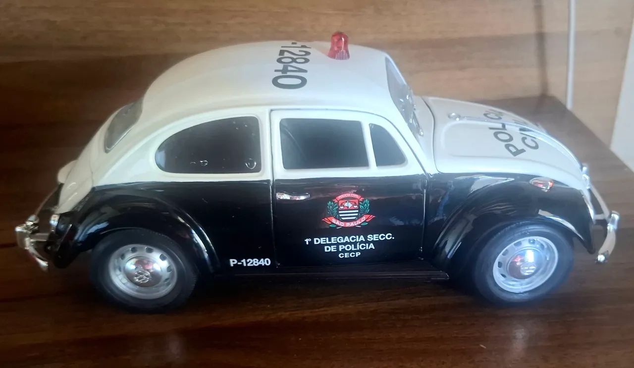 Fusca Polícia Civil GreenLight  - Foto 2