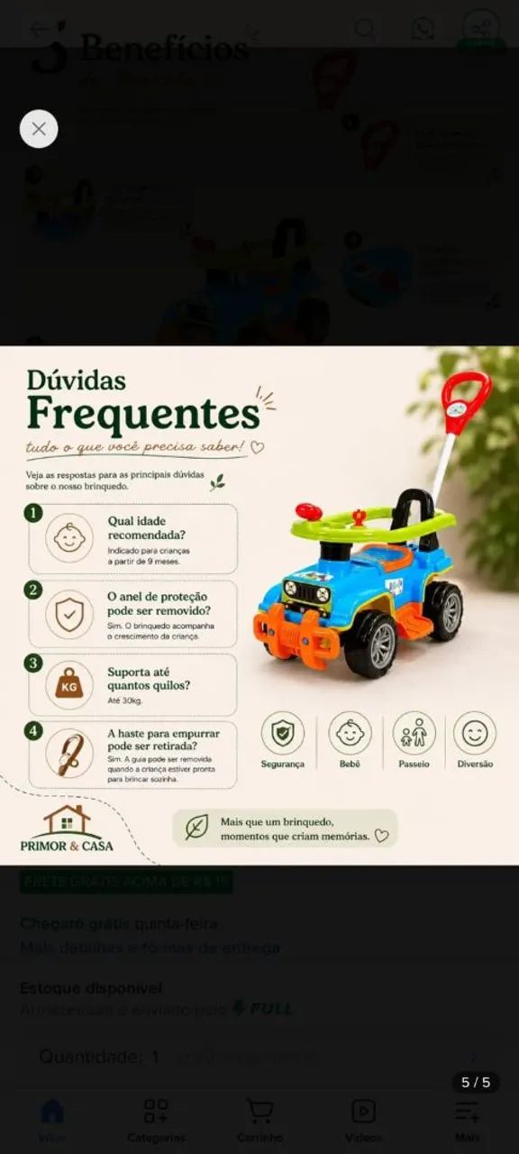 Jeep de passeio 