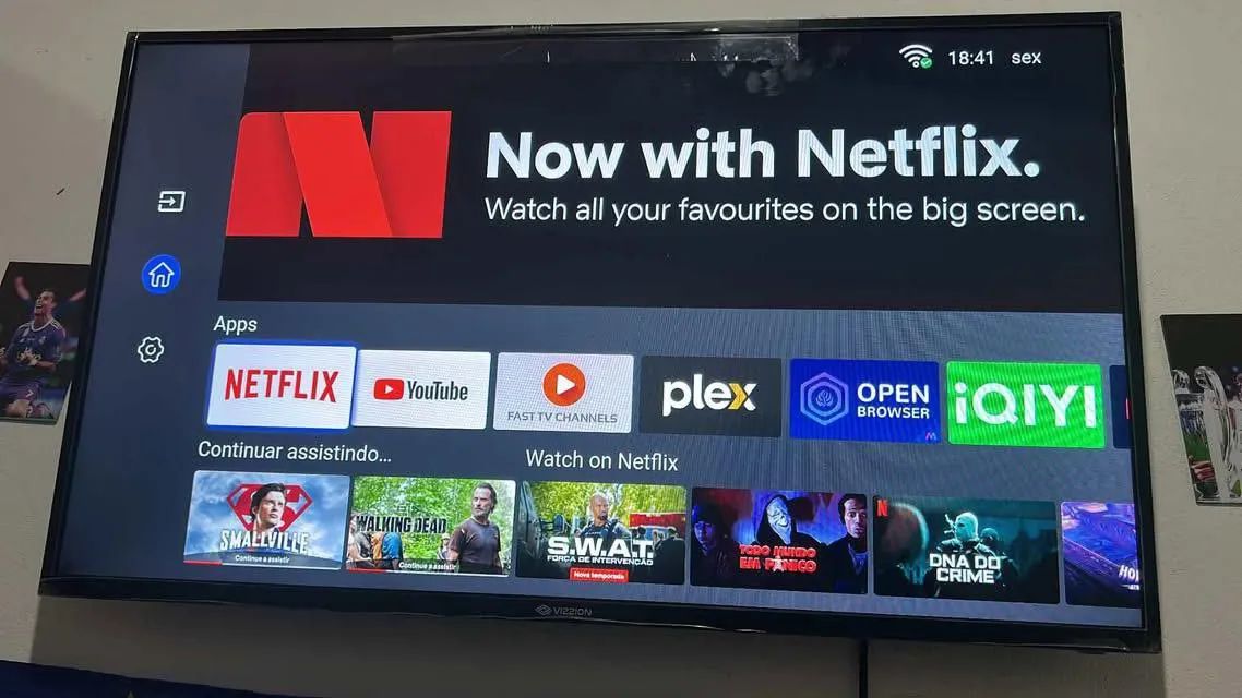 Smart TV Vizzion 43" Full HD
