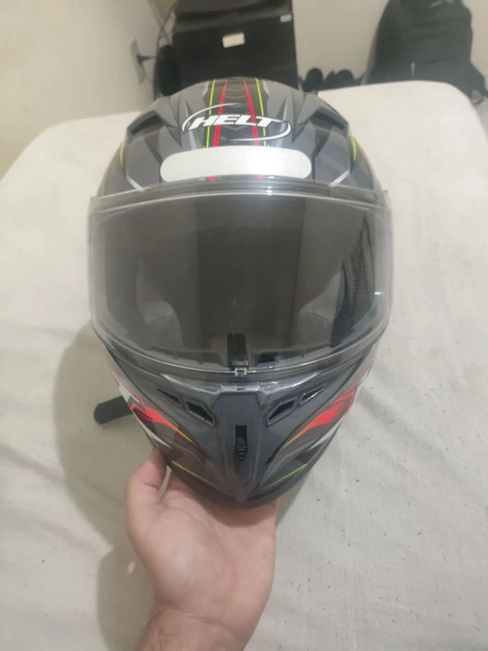 Vendo capacete Helt Polo Spike tamanho 58m - Foto 2