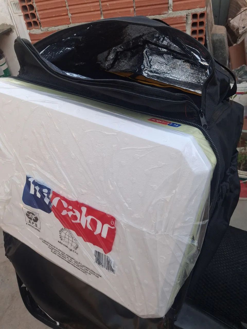 Bag motoboy nova no plástico 45L - Foto 2