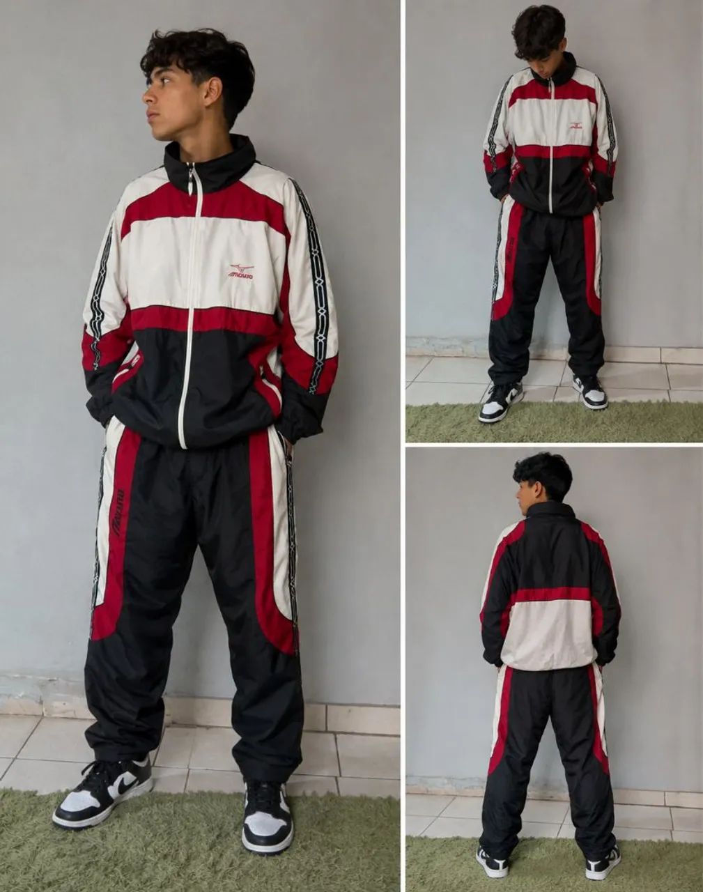Agasalho Mizuno Vintage Completo Tamanho: GG 