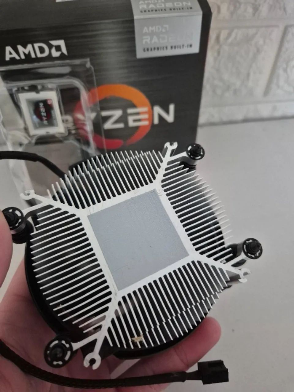 Processador Ryzen 5 5600G com caixa e cooler box - Foto 5